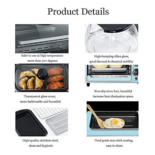 breakfast center station, coffee maker+ non- stick griddle+ toaster