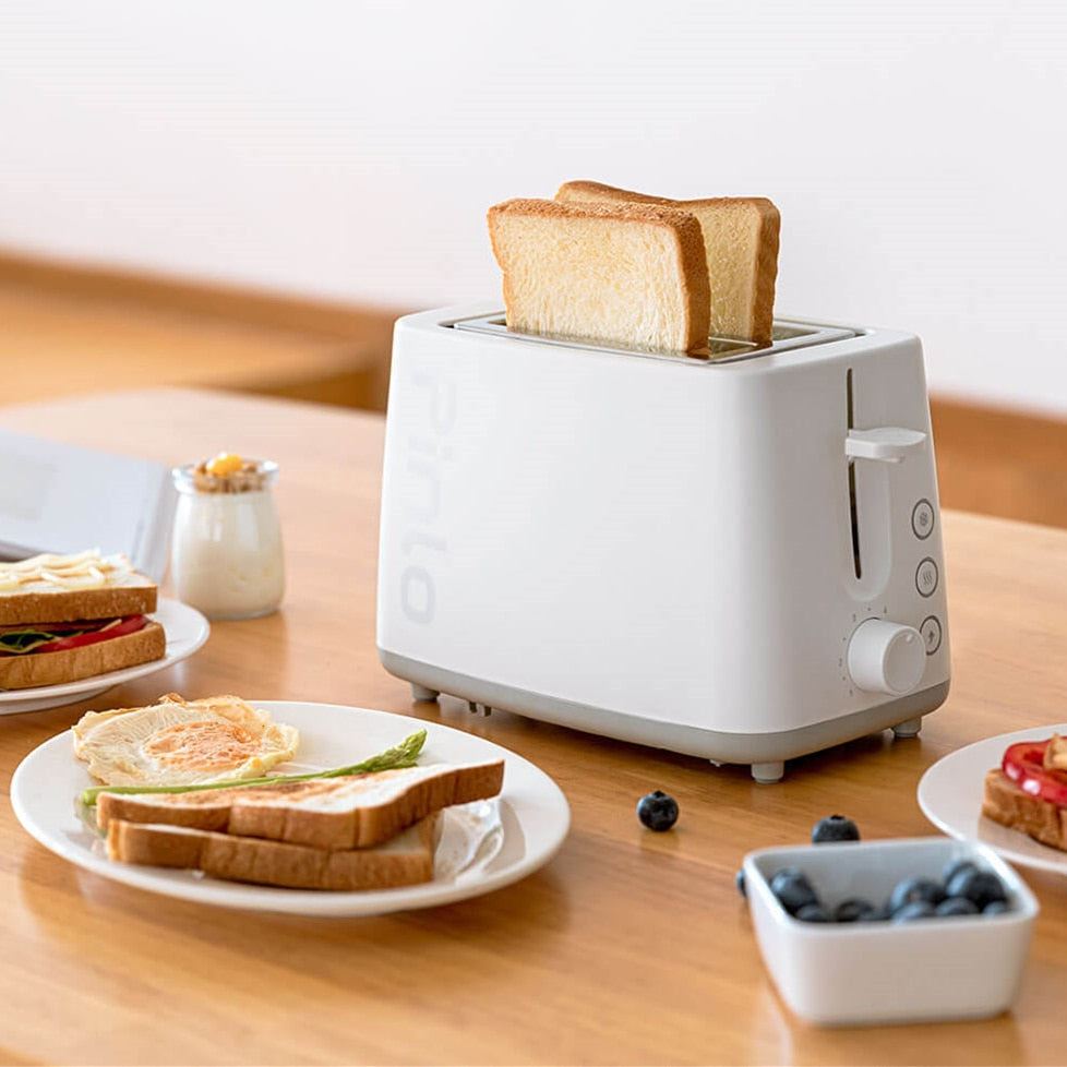 Bread Machine Household Toaster Multi-function Breakfast Machine Automatic Defrosting Heating Double Toaster