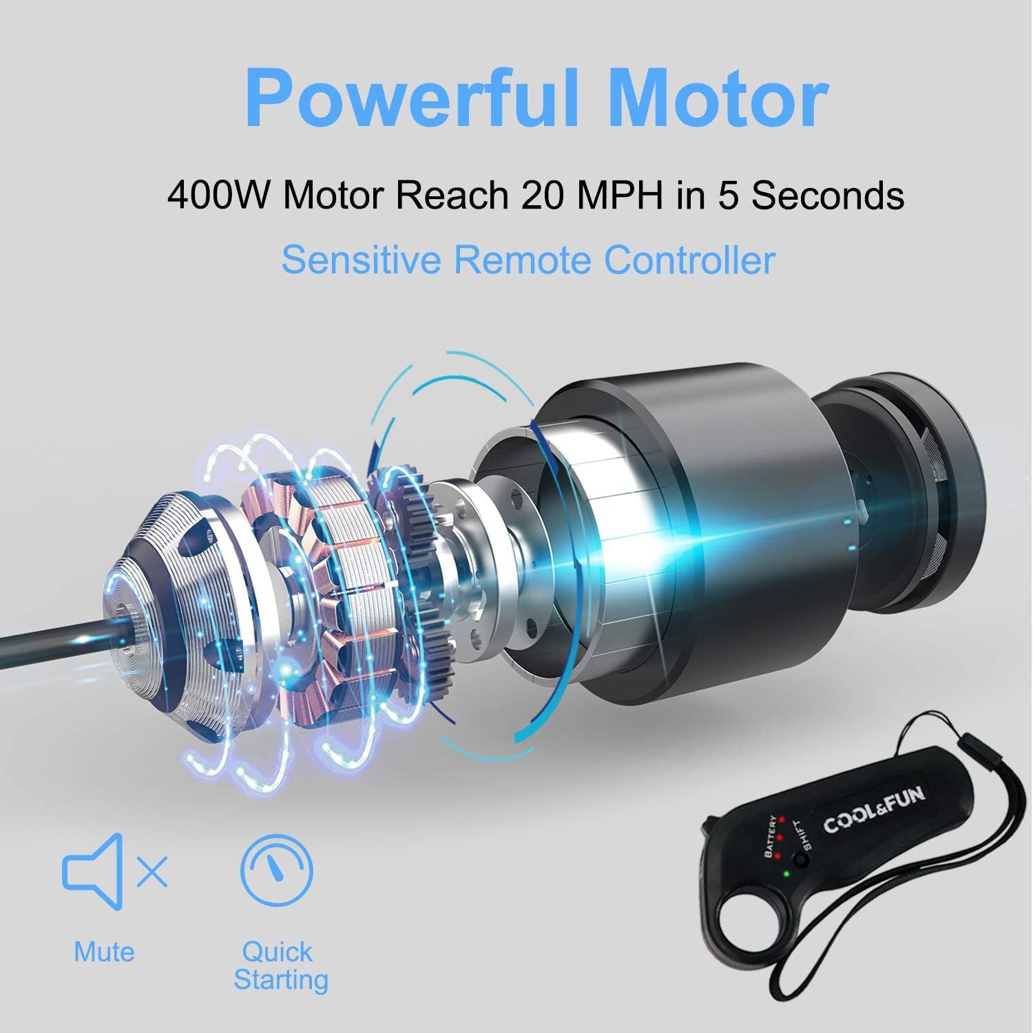 Creative Version 11 Layers Maple Electric Skateboard