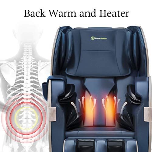 Full Body Zero Gravity Shiatsu Recliner Massage Chair w/ Bluetooth, Heat & Foot Roller