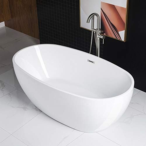 WOODBRIDGE BTA1528-B/N-Drain &O Bathtub, Brushed Nickel