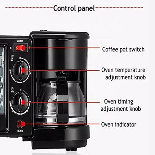 3 in 1 Breakfasts Maker Station, Multifunction Breakfast Machine