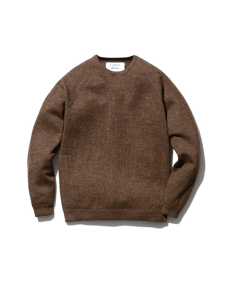 Inoue Brothers Raglan Crewneck Knit Sweater