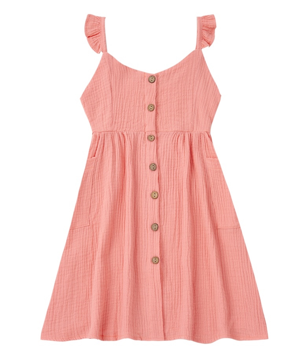 Summer Family Girl Strap Dress