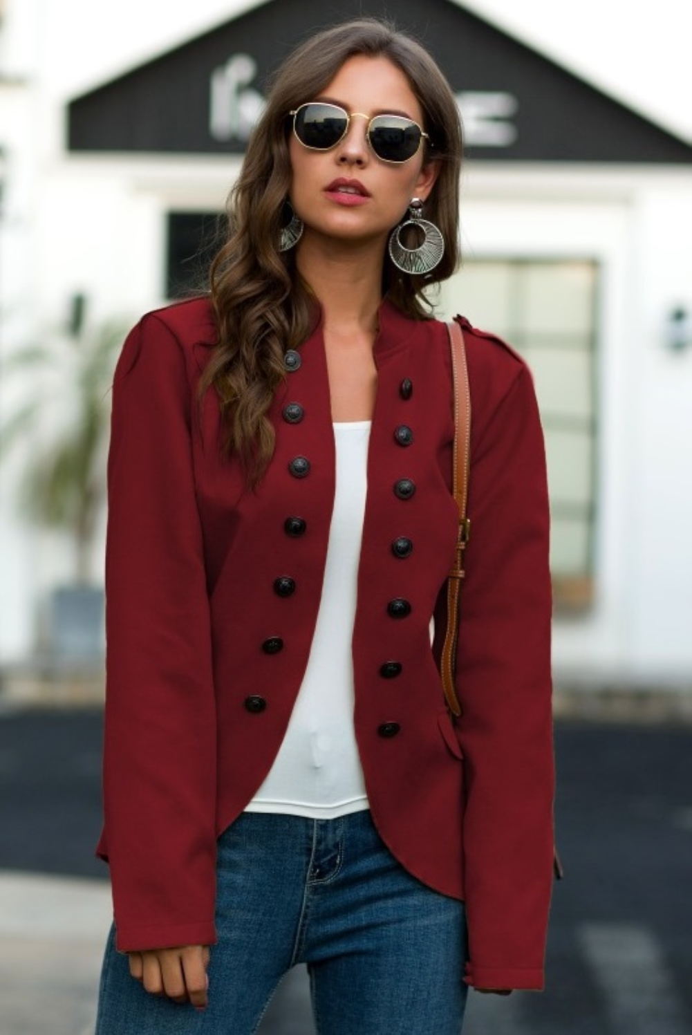Autumn Botton Up Vintage Blazer
