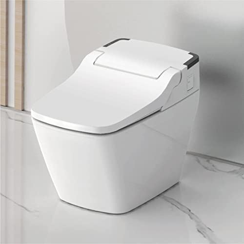 One Piece Toilet with Auto Dual Flush, UV-LED Sterilization, Heated Seat
