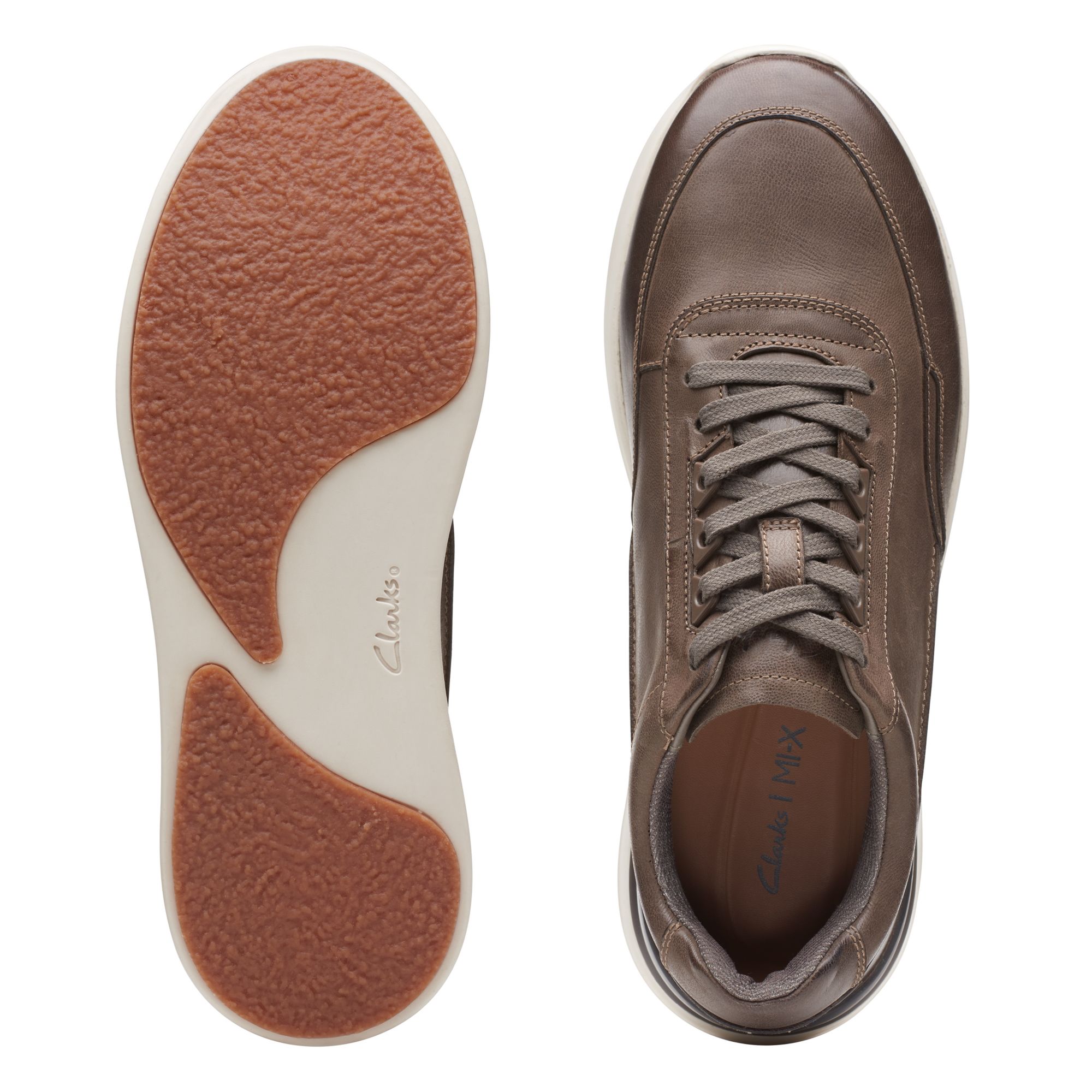 Men Sidton Lace Black Leather