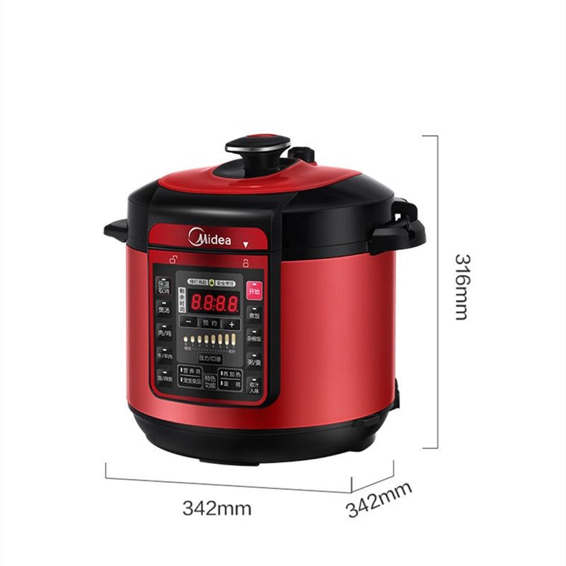 Multi Cooker Electric Pressure Cooker Red Small Non-stick Rice Cookers