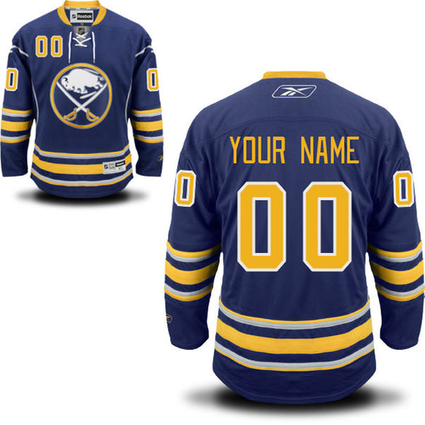 Zoom Shipping This product ships within 3 business days. $4.99 flat rate shipping. See other shipping options. Reebok Buffalo Sabres Men's Premier Home Custom Jersey - Navy Blue