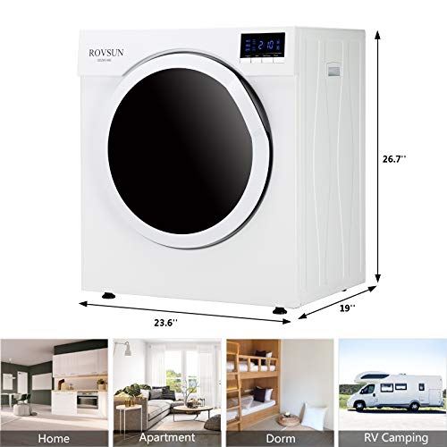 Ft High End Front Load Tumble Laundry Dryer with Stainless Steel Tub