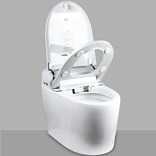 Integrated Bidet and Toilet,luxury auto open and close lid heated seat