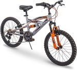 20��� Boy��s Full Suspension Mountain Bike, 6 Speed, Quick Connect Assembly