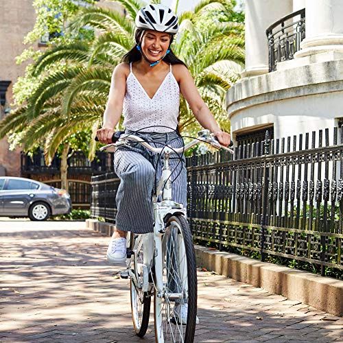 Women’s 3-Speed Commuter Bike, 15′′ Aluminum Frame, White