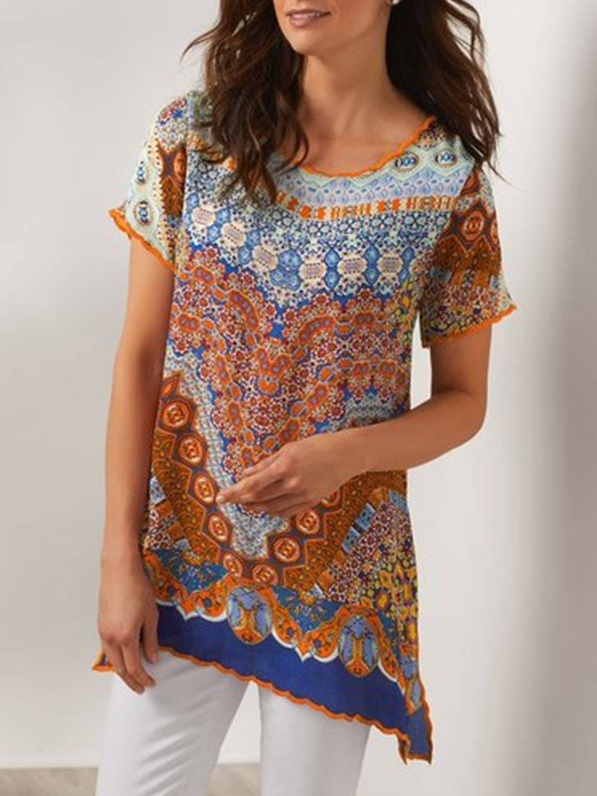 Vintage  Plus Size Shirt for Women