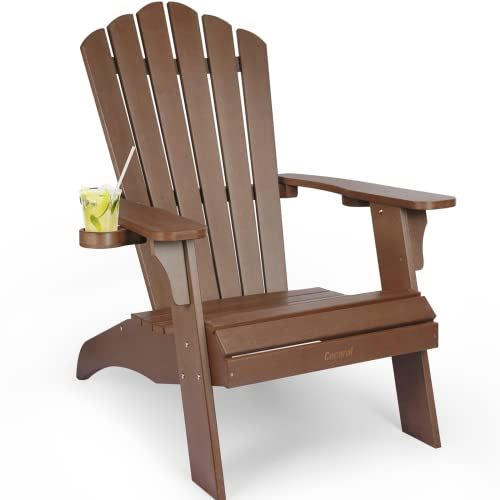 Oversized Adirondack Chair – Brown