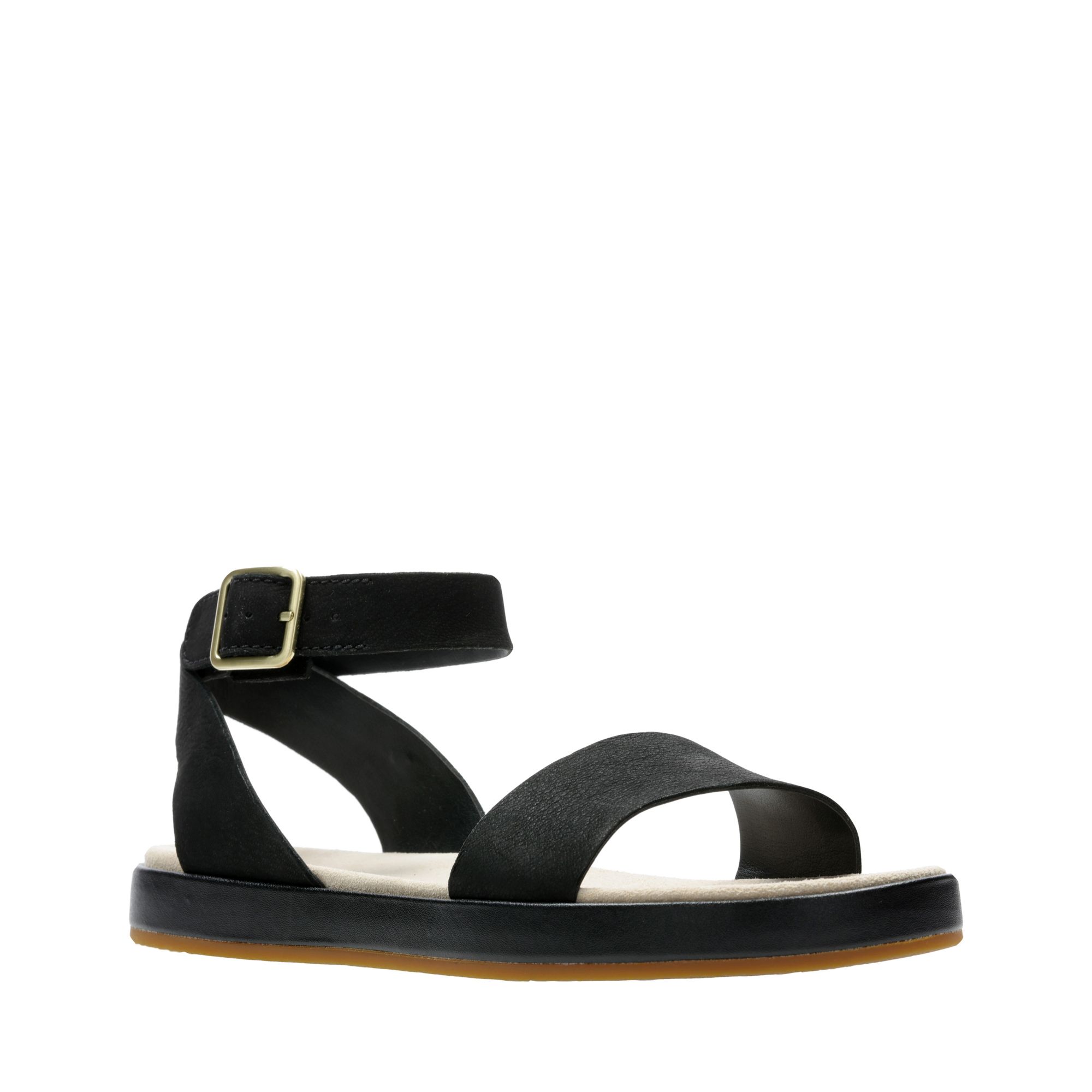 Women Sandals Botanic Ivy Black Nubuck