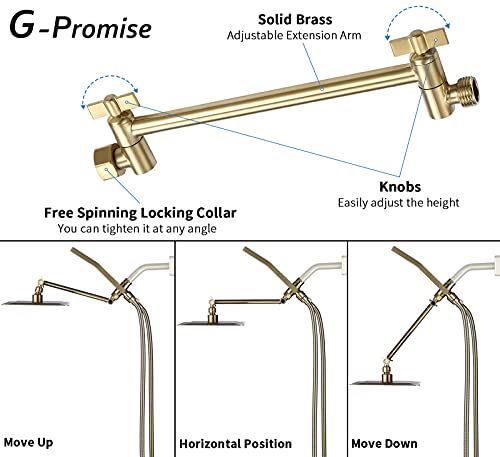 Rain Shower Head | Handheld Shower Wand with 71′′ Extra Long Flexible Hose