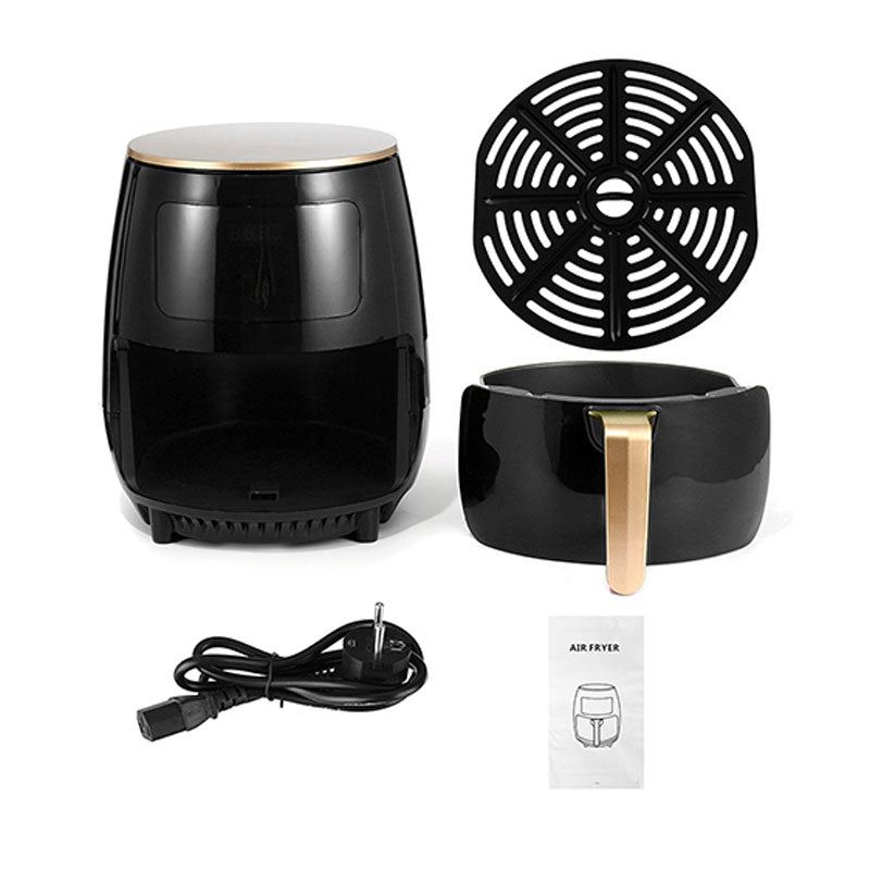 Oil Free Air Fryer Oven 4.5L 1400w Smart Electric Frying Pan 360° Baking LED Touchscreen