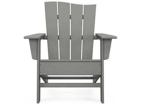 POLYWOOD The Wave Chair Left in Lime