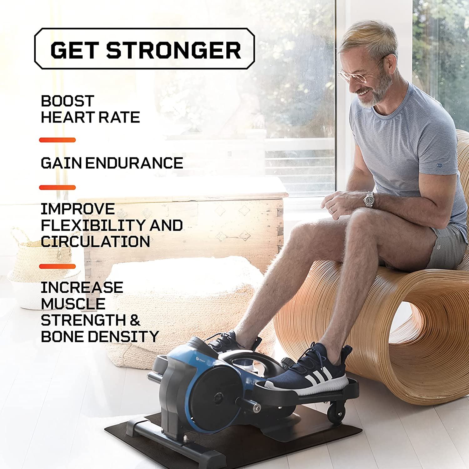 FlexStride Plus Under Desk Elliptical