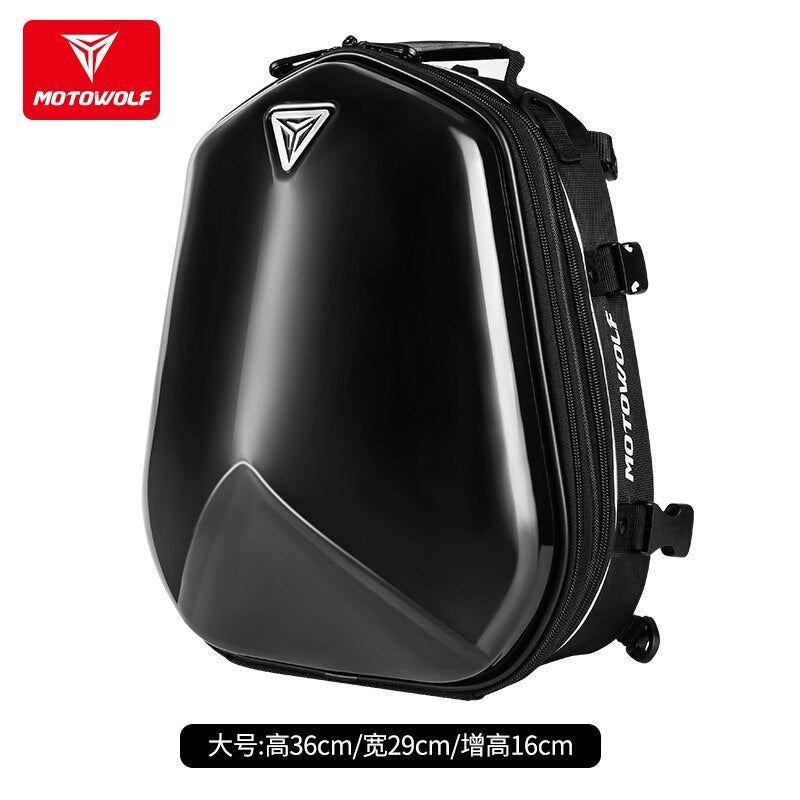 Motorcycle  Helmet Back Seat Tail Bag | Water Proof Fuel Tank Bag