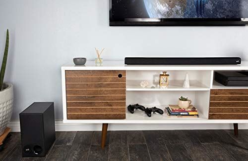 Audio Signa S2 Ultra-Slim TV Sound Bar with Wireless Subwoofer/ Bluetooth