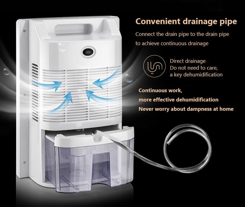 2.2L Intelligent Dehumidifier Air Dryer Purifier Humidity-control Defrost Automatic Shut-down With Remote