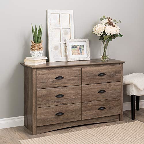 Prepac Salt Spring Condo Dresser with 6-Drawer
