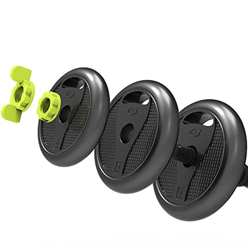 PIN JIAN Dumbbell Barbell Adjustable 5/10/15/20/44/66 Weights Dumbbell Set with NO Slip Hand Dumbbell