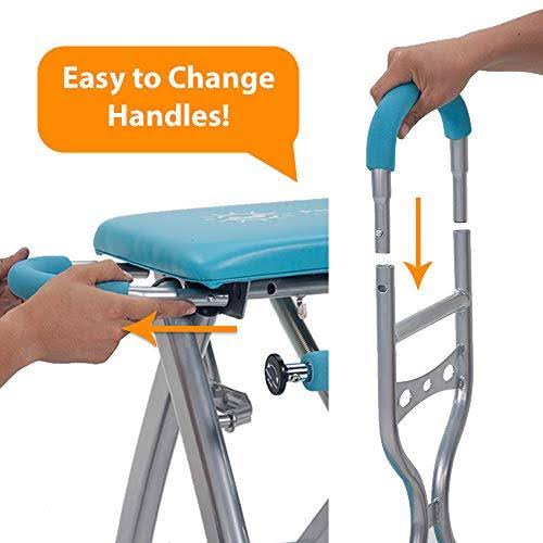 Pilates Pro Chair Max with Sculpting Handles byLife&s A Beach ,Blue