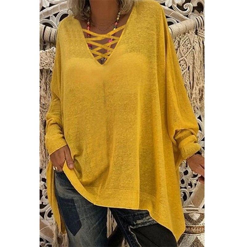 Fancy Clothing Sexy Long-sleeved Bat Shirt T-shirt