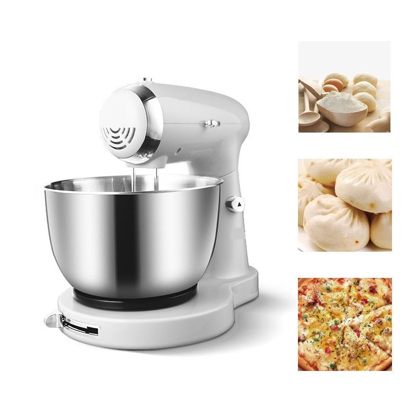 5 Speed Stand Mixer Kitchen Aid Food Blender Cream Whisk Cake Dough Mixers Food Processor
