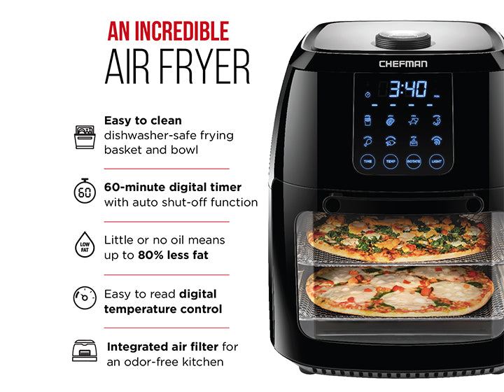 6 Qt. 4-in-1 Air Fryer Oven