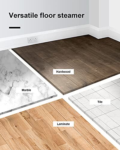 8-in-1 Multi-Purpose Steam Mop Cleaners with Detachable Handheld Unit