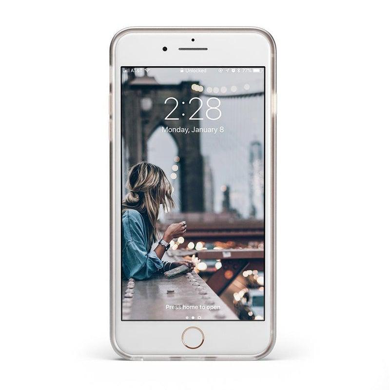 Blue Teal & Rose Gold Marble Case