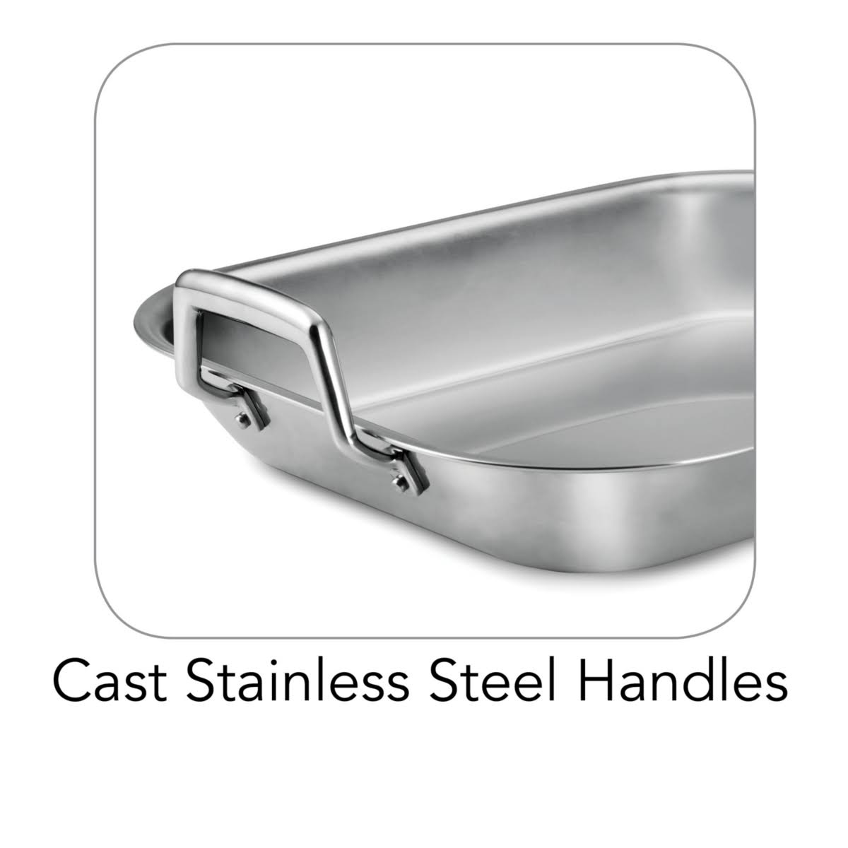 Tramontina Gourmet Prima 16.75x22 Stainless Steel Roasting Pan