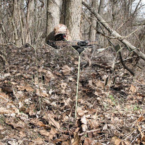 GhostBlind 6-Panel Runner Blind, silver (GBI-6PR-AZ)