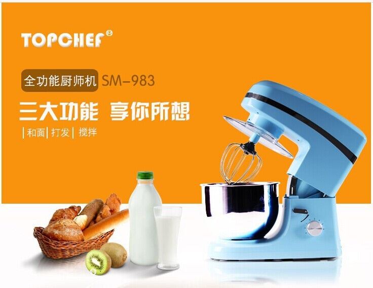 7 Liters electric stand mixer 220v food mixer, food blender, cake/egg/dough mixer good quality