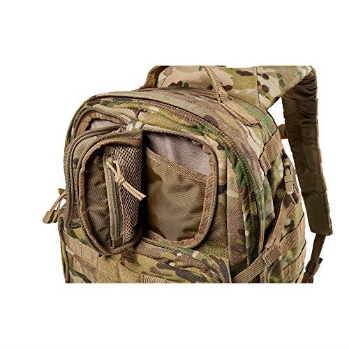 5.11 Tactical Backpack ?Rush 24 2.0 ?Military Molle Pack, CCW and Laptop Compartment, 37 Liter, Medium, Style 56563 ? Multicam
