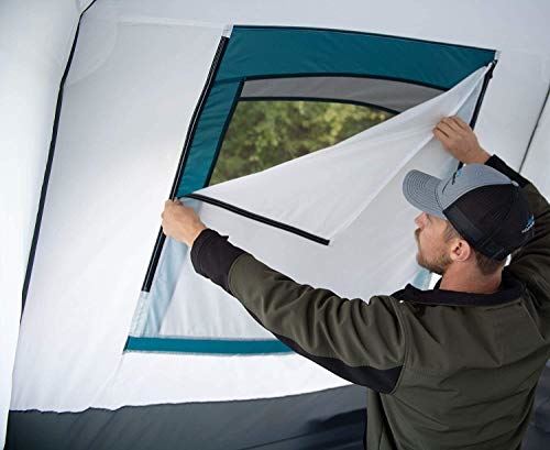 ALPS Mountaineering Camp Creek 4-Person Tent, Charcoal/Blue