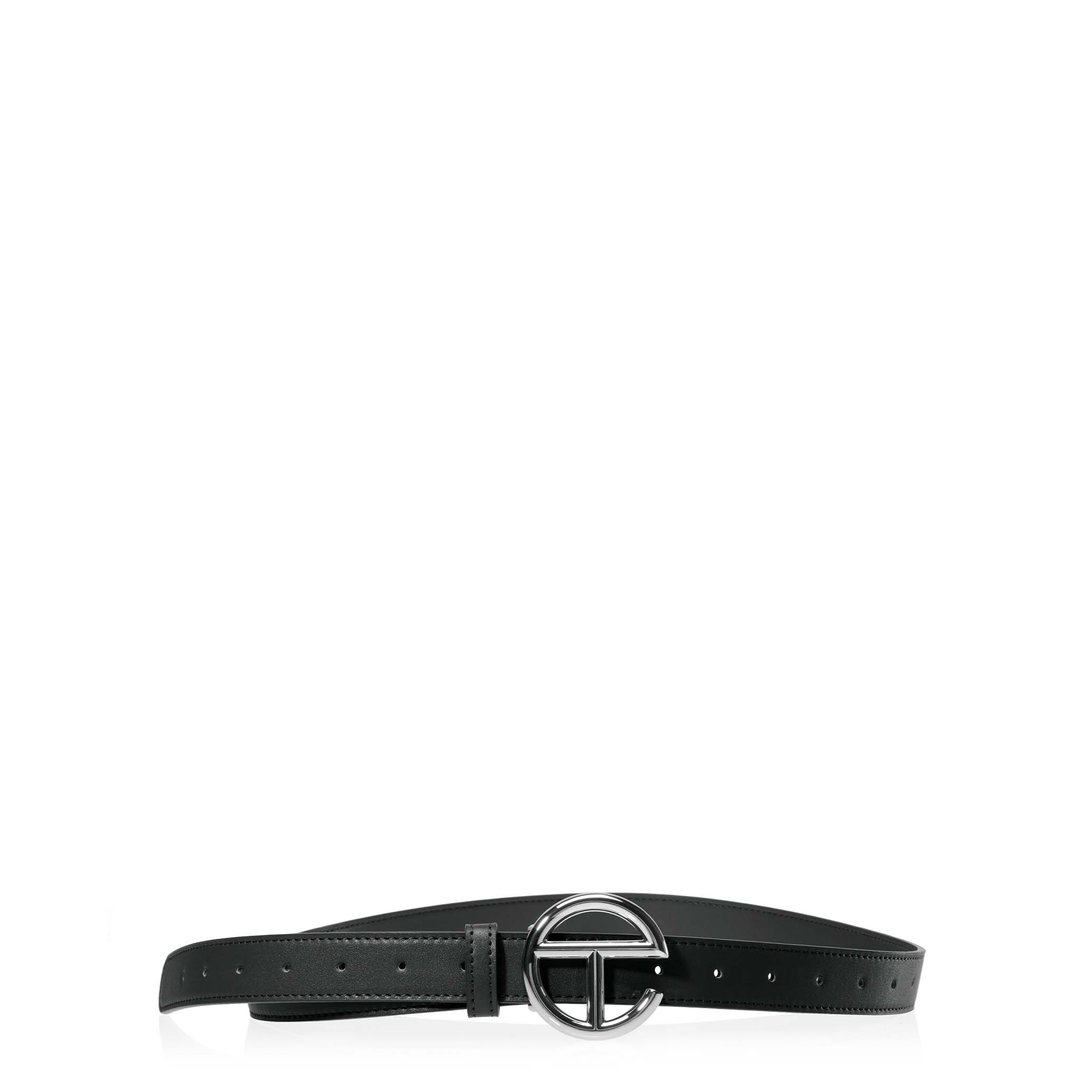 Logo Belt - Silver/Black