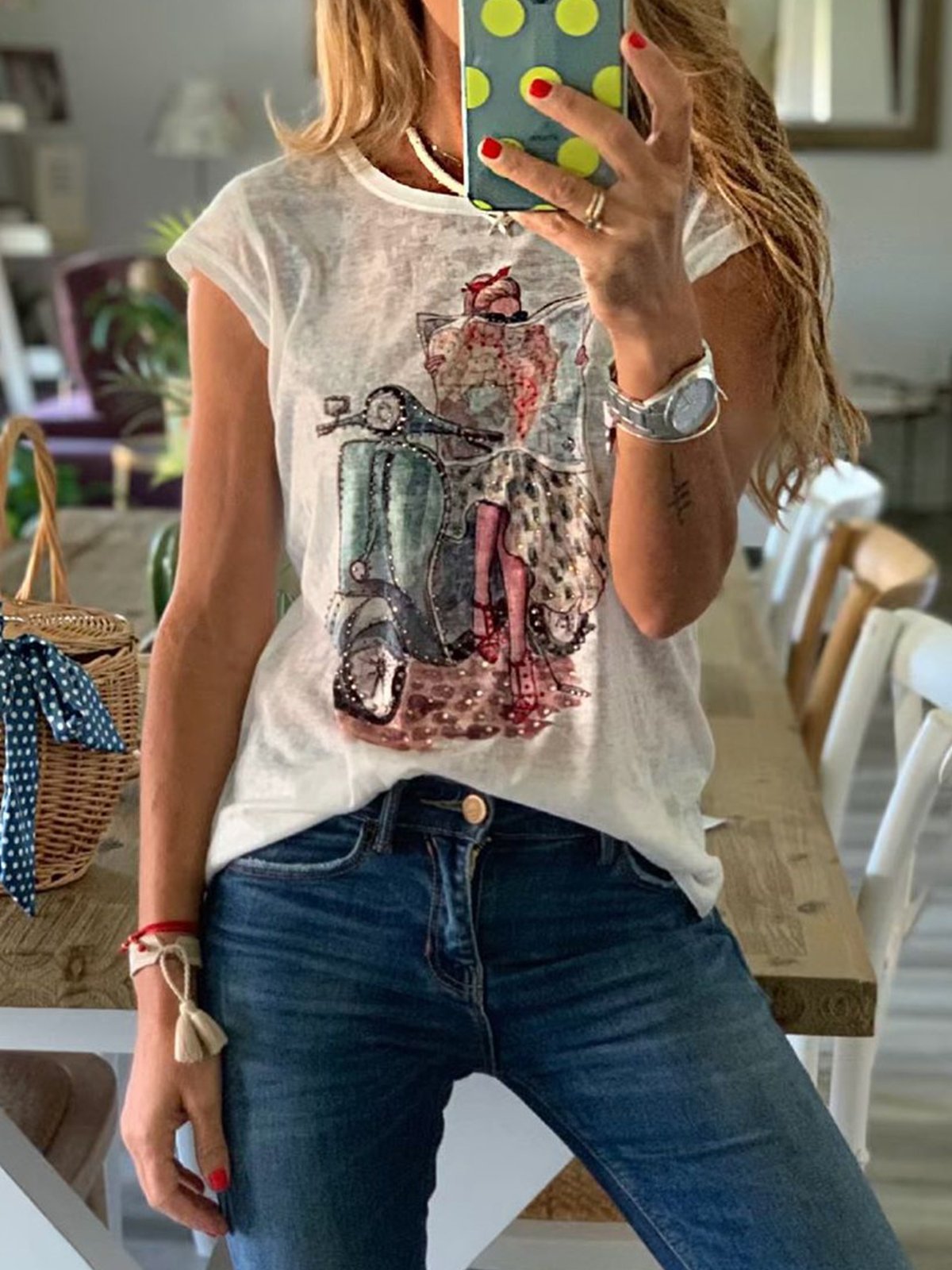 Summer Loose Large Size Ladies Linen Tops