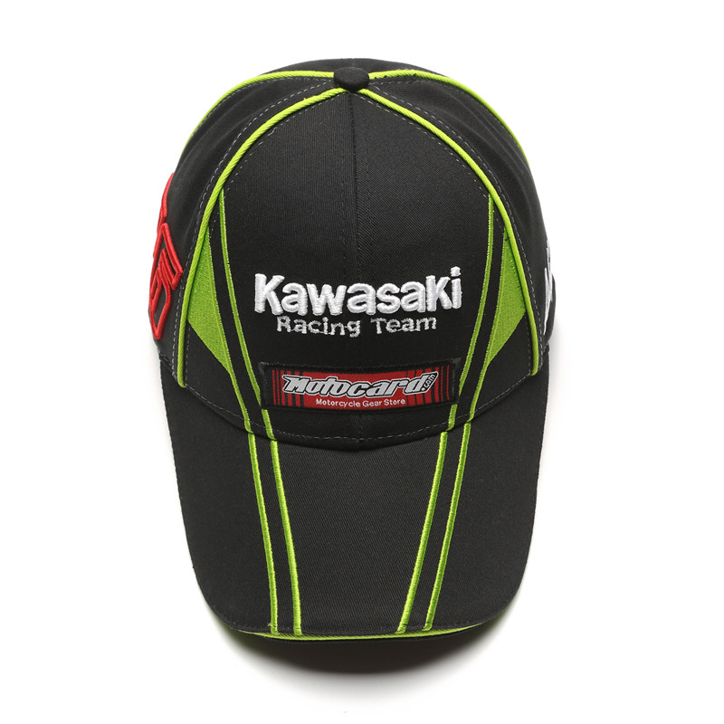2016 Kawasaki brand Baseball Caps Mens snapack Sport hats Baseball Sun women Outdoor trucker cap male