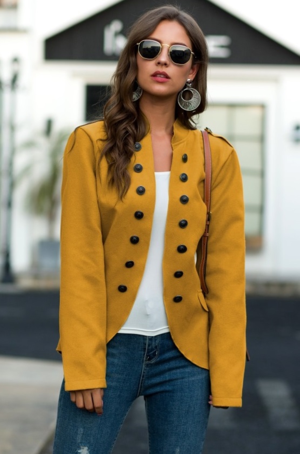 Autumn Botton Up Vintage Blazer