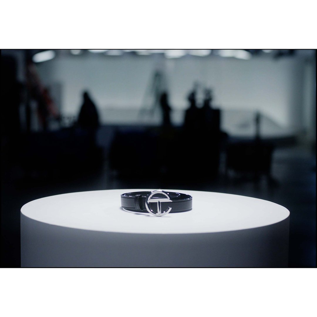 Logo Belt - Silver/Black