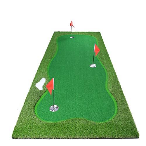 Facy Golf Putting Green Mat Indoor/Outdoor, Golf Practice Mat for Home /4x10FT