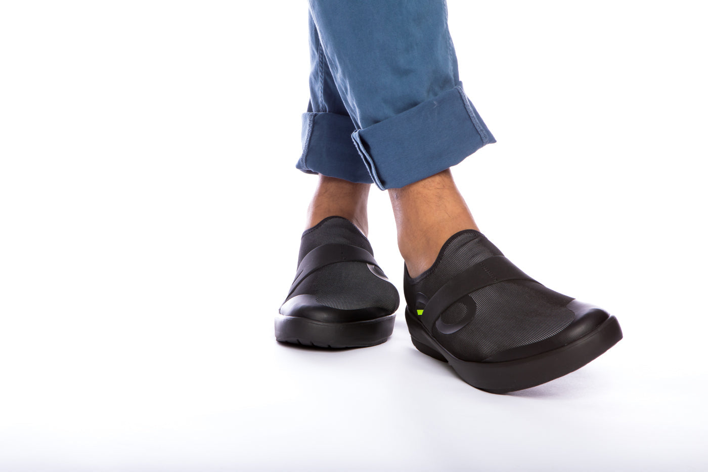 Men's OOmg Fibre Low Shoe - Black Gray