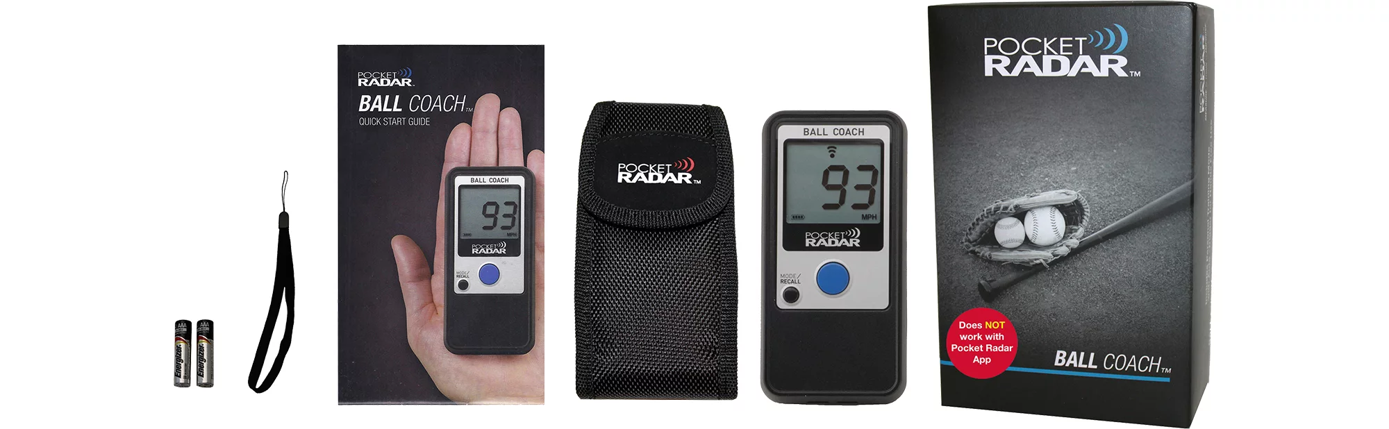 Pocket Radar Ball Coach