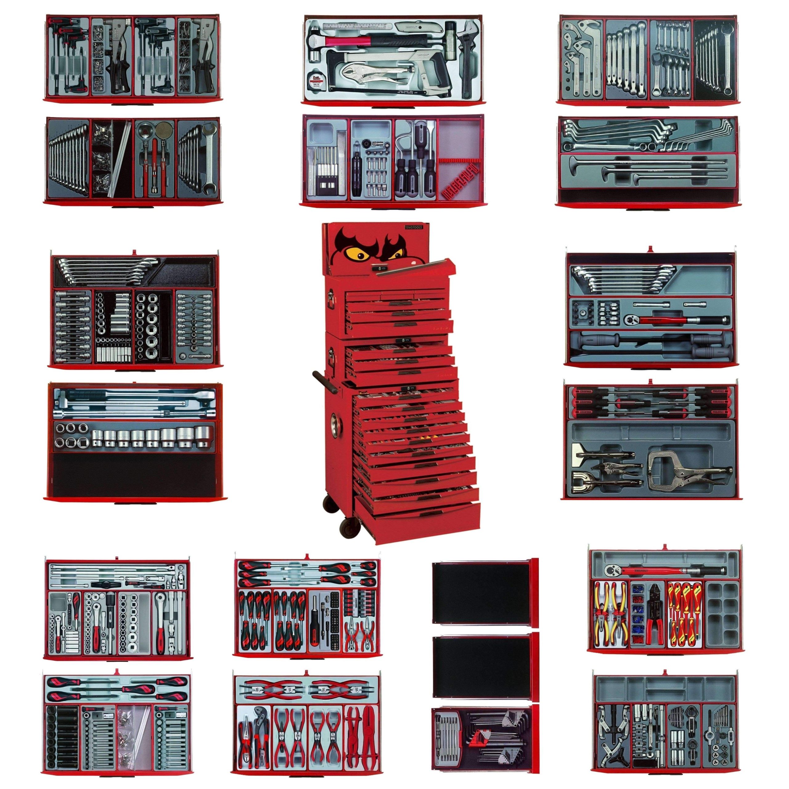 Teng Tools – 1001 Piece Mega Master Tool Kit – TCMM1001N