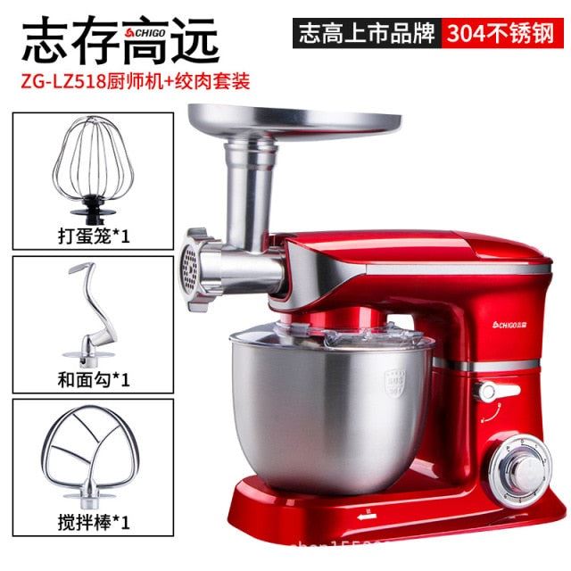 Electric Whisk Desktop Stand Mixer Household Multi-Functional Dough Cream Whipper Small Dough Mixer